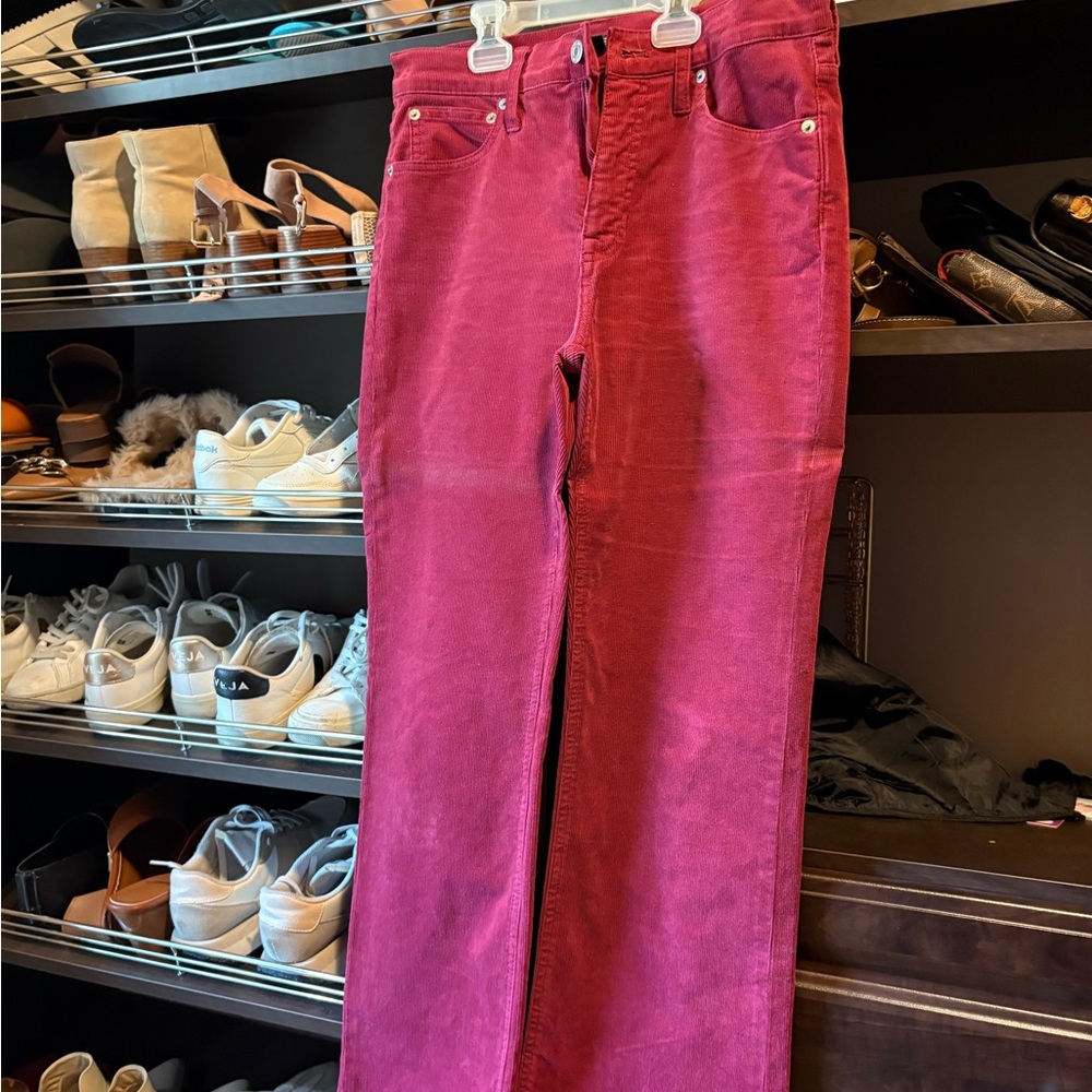 J. Crew Women's Red Jeans